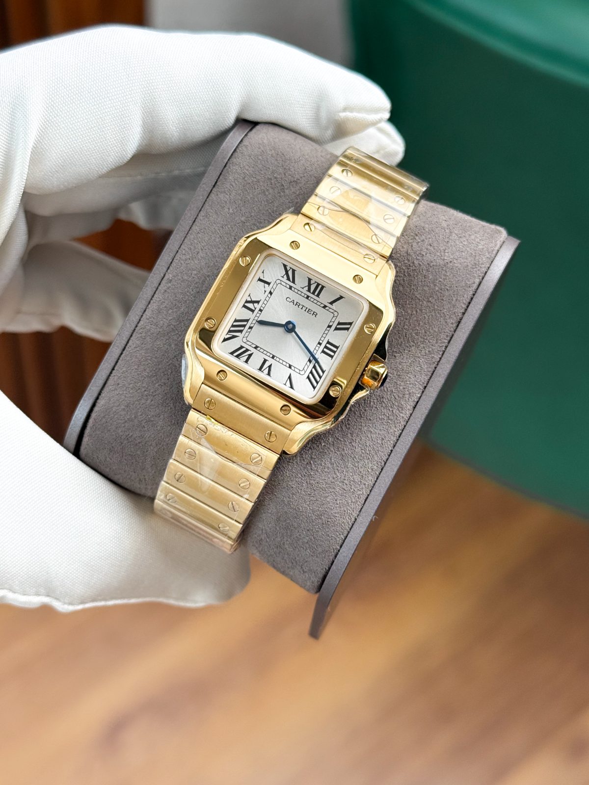 Cartier Santos Gold 27x34,5mm