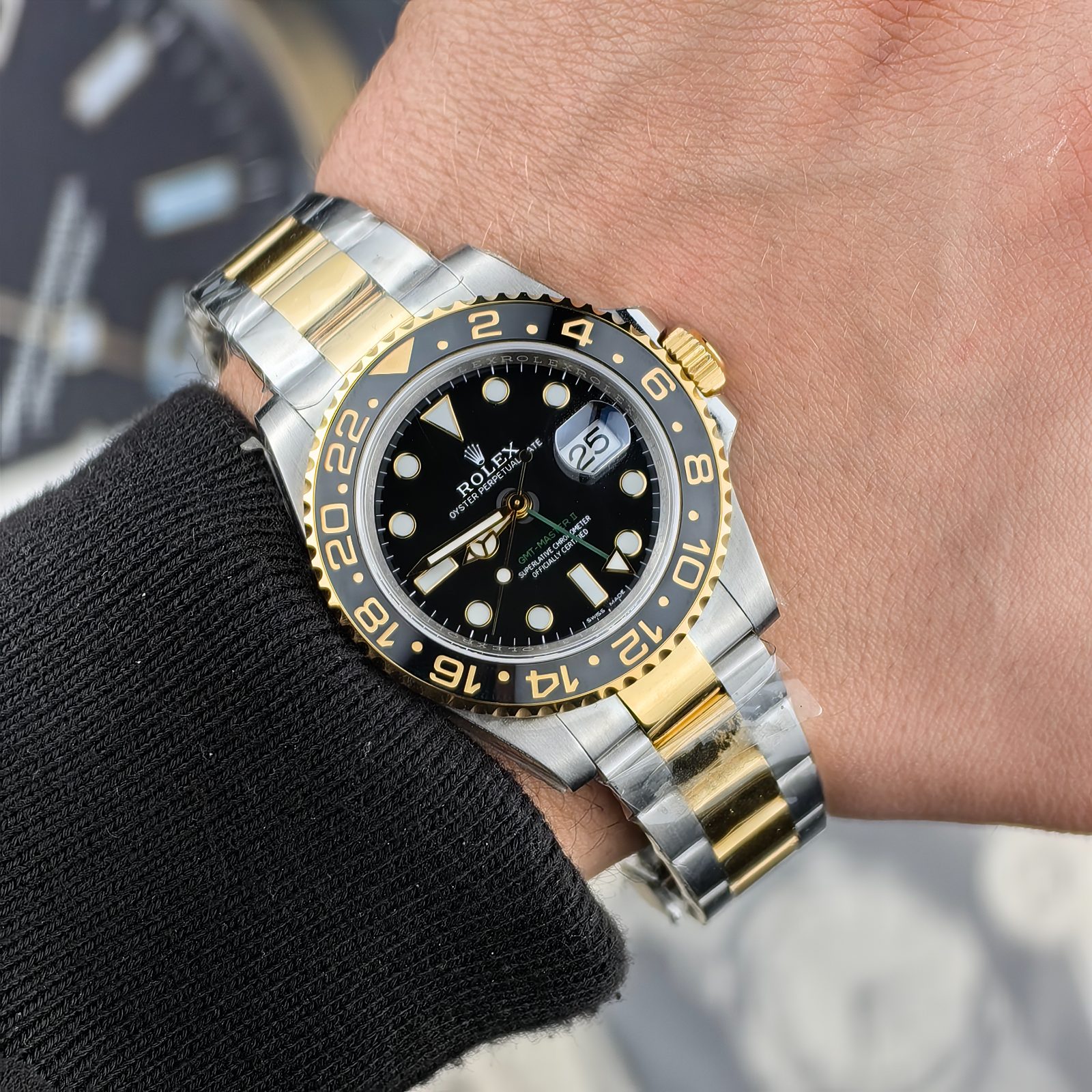 Rolex Gmt-Master II 116713LN 3186  Super Clone ETA