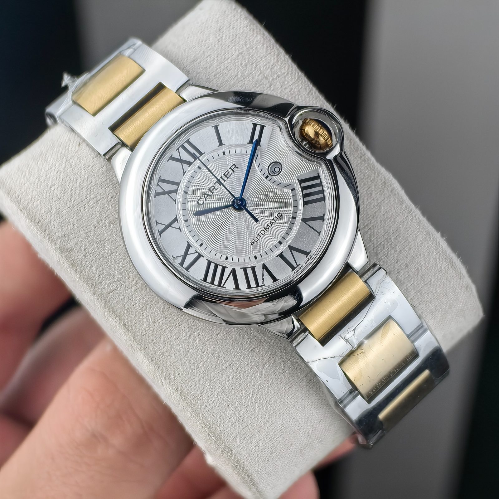 Cartier Baloon Blue Two Tone Medium