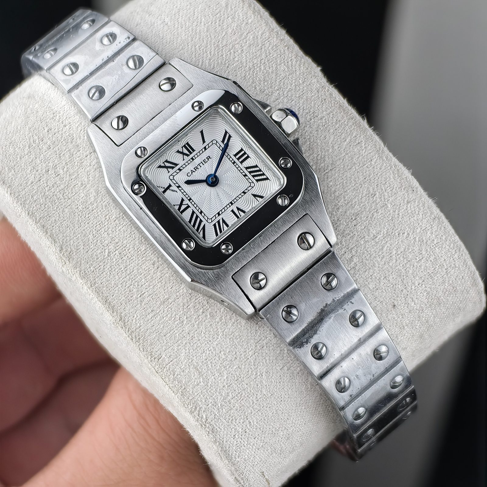 Cartier Santos Silver Small