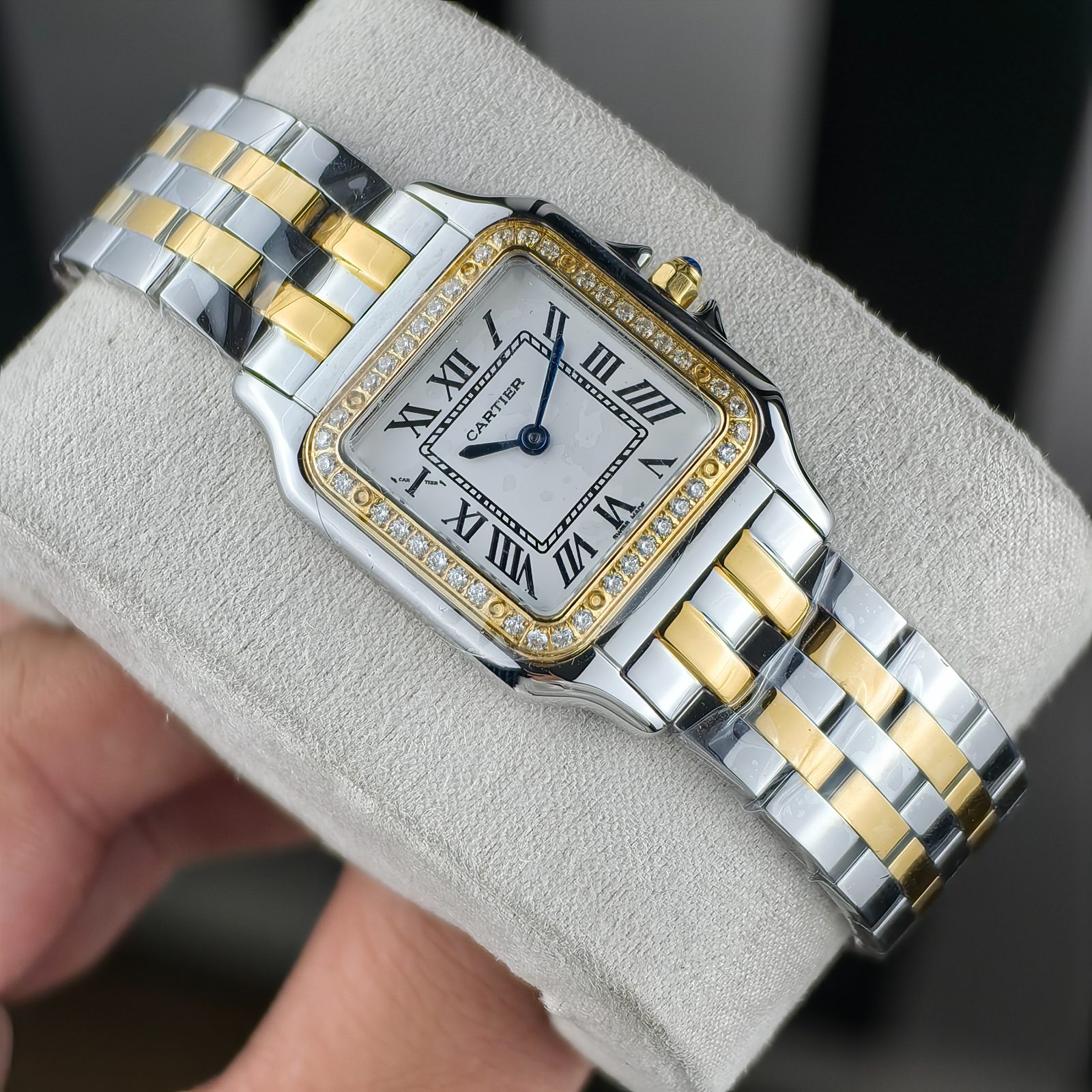 Cartier Panthere Medium Two Tone Diamond